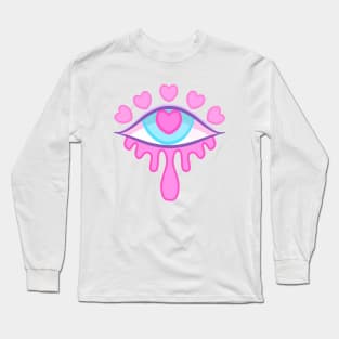 Heart Eyes Long Sleeve T-Shirt